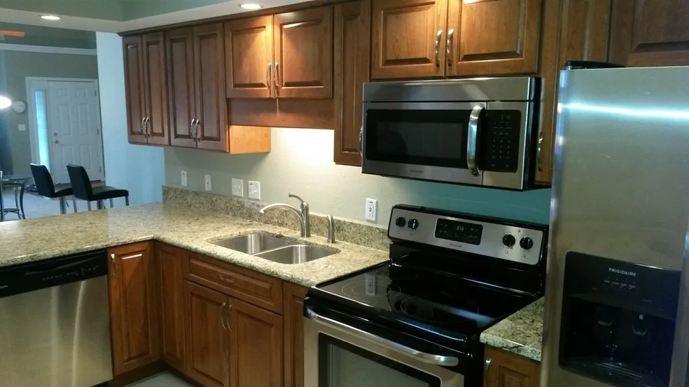 Kitchen Renovation with Cabinet Refacing and New Installations by Kitchen Solvers Of Fort Wayne & Toledo - Photo 4