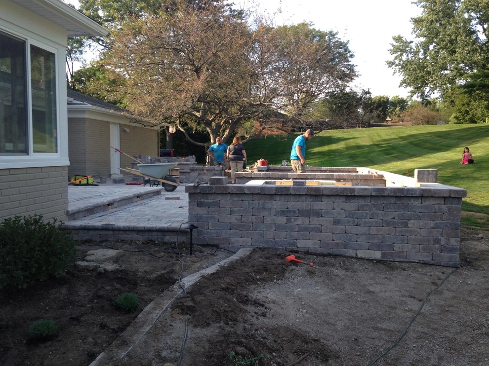 Outdoor Kitchen and Gardening Space by Barkman Landscaping INC - Photo 3