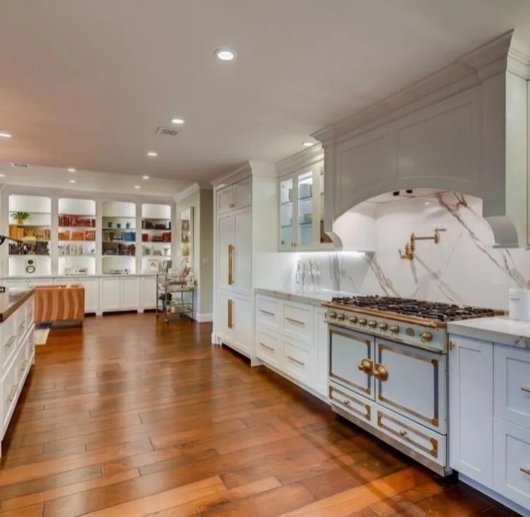 Elegant White Marble Kitchen Renovation by Home Design Construction - Photo 2