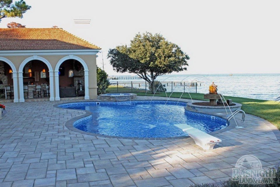 Pool Areas by Basnight Land And Lawn Inc. - Photo 56