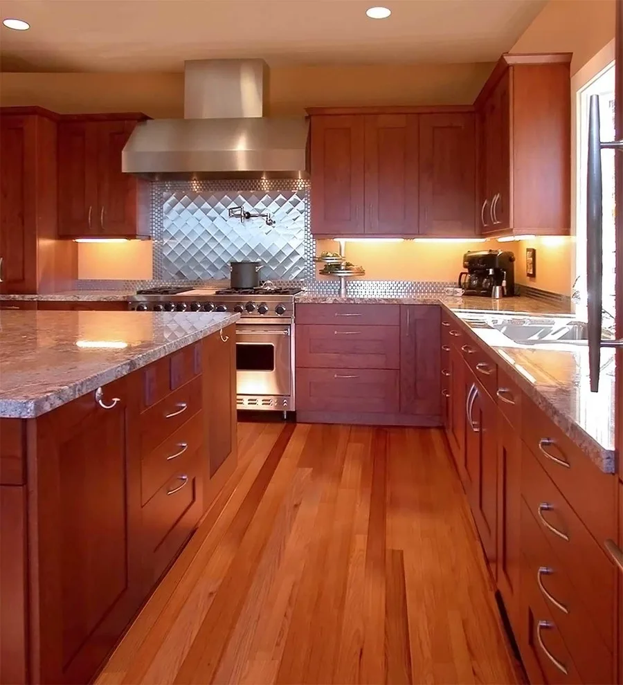 Cherry Kitchen Renovation by Custom Kitchens By John Wilkins, Inc. - Photo 2