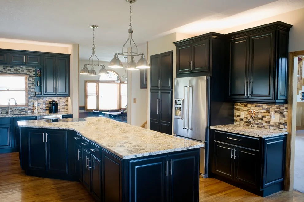 Elegant Ebony Kitchen by JM Construction - Photo 3