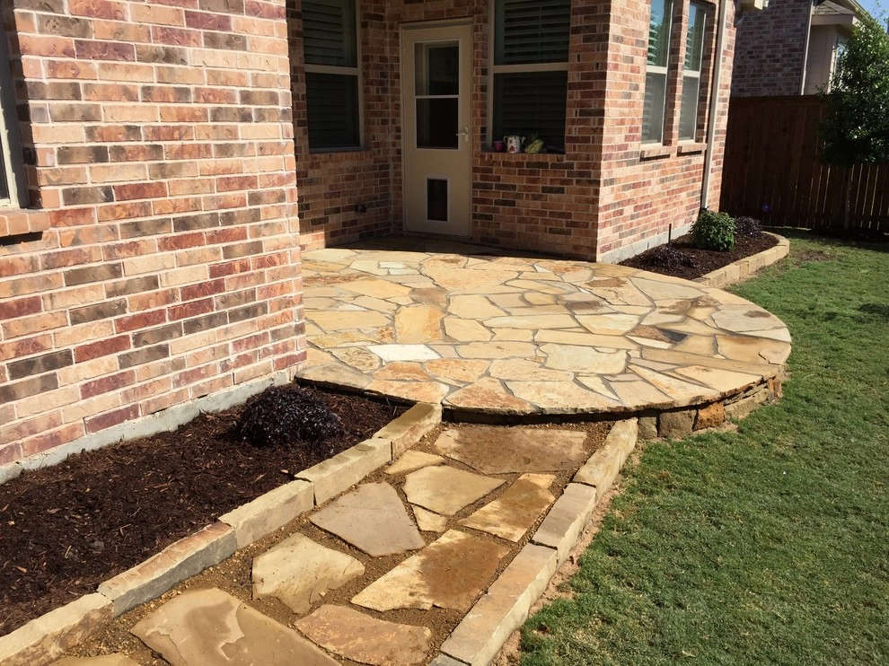 Flagstone Work by Be Green Texas Lawn Care - Photo 26