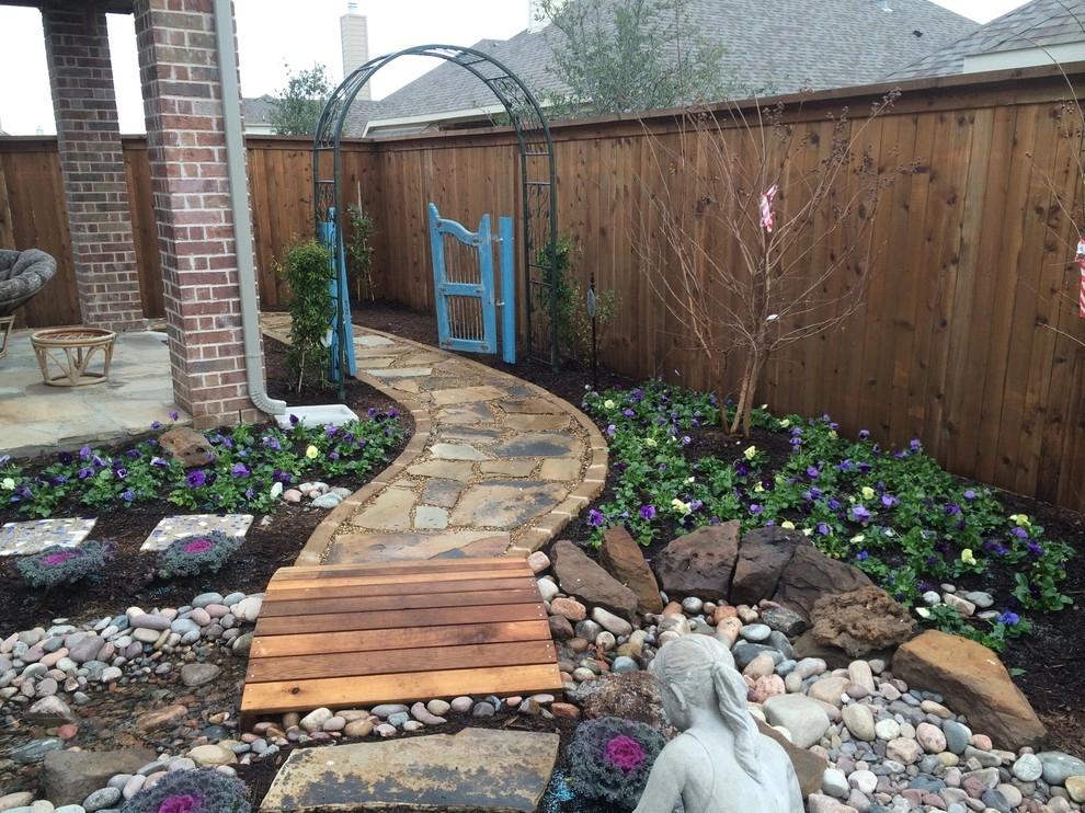 Flagstone Work by Be Green Texas Lawn Care - Photo 13