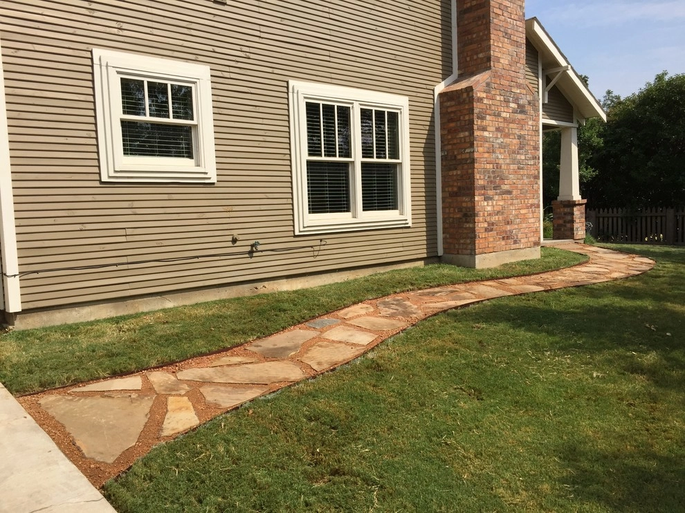 Flagstone Work by Be Green Texas Lawn Care - Photo 3