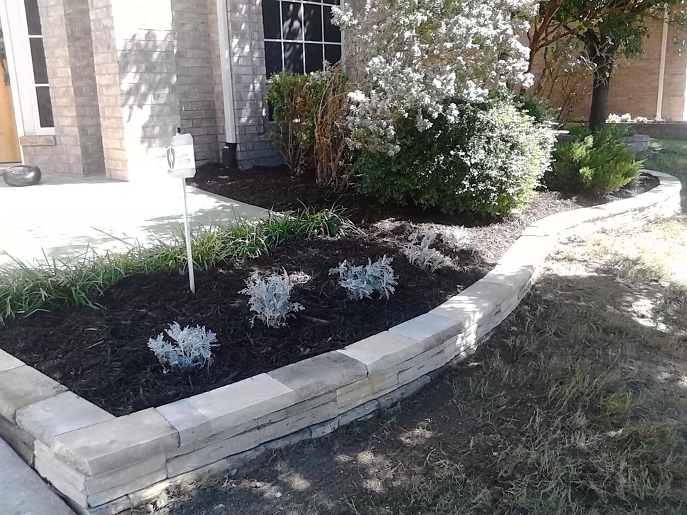 Pavestone Retaining Wall by Be Green Texas Lawn Care - Photo 5