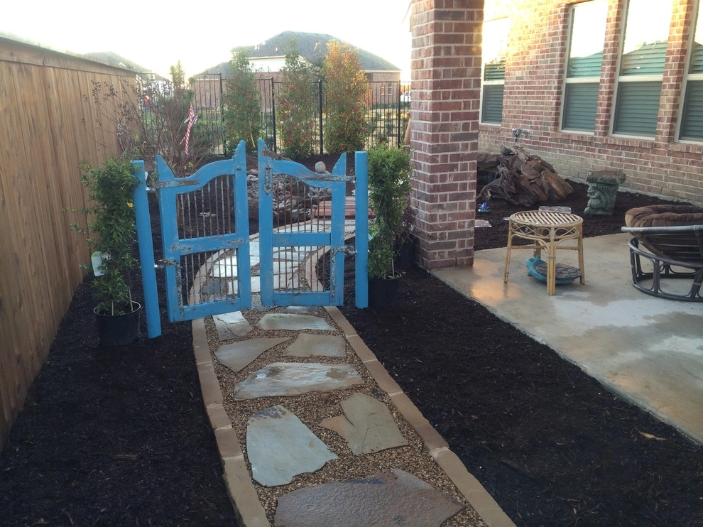 Flagstone Work by Be Green Texas Lawn Care - Photo 6
