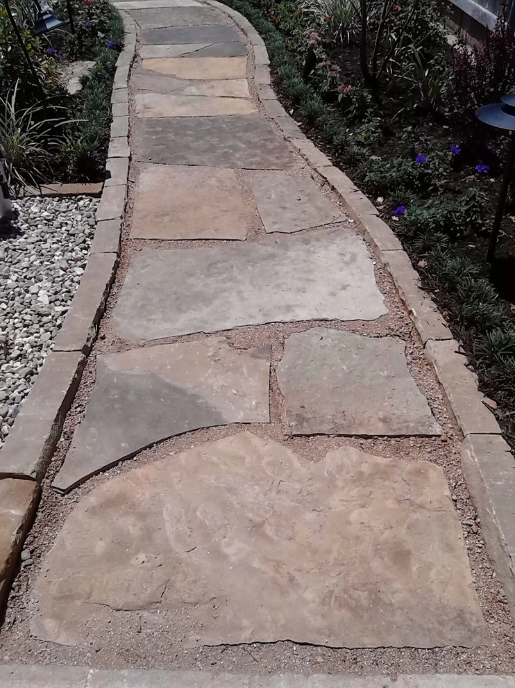 Flagstone Work by Be Green Texas Lawn Care - Photo 4