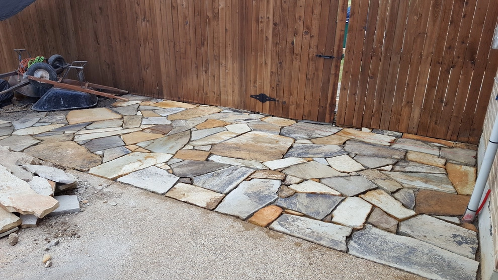 Flagstone Work by Be Green Texas Lawn Care - Photo 24