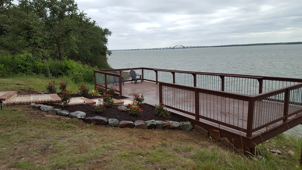Deck with Lake View by Be Green Texas Lawn Care - Photo 9