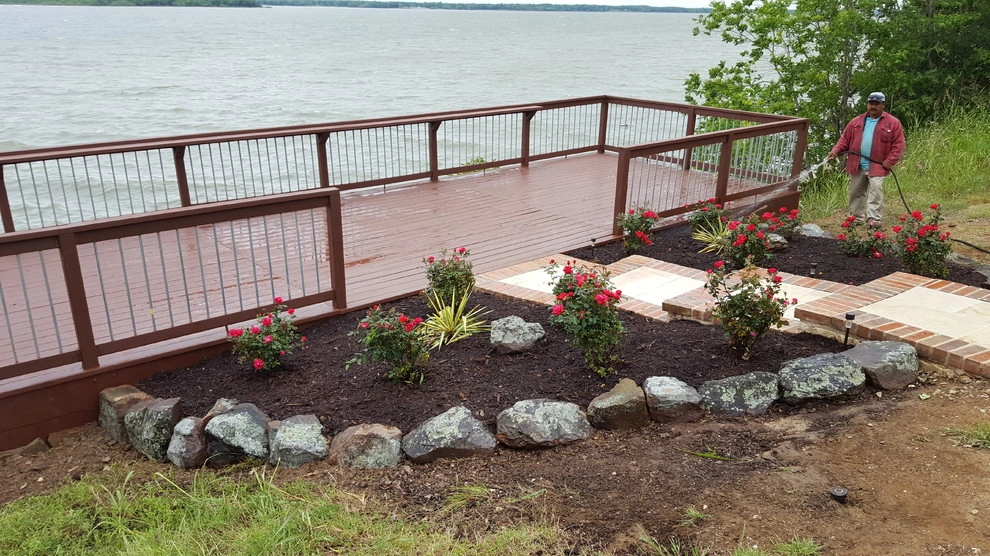 Deck with Lake View by Be Green Texas Lawn Care - Photo 10