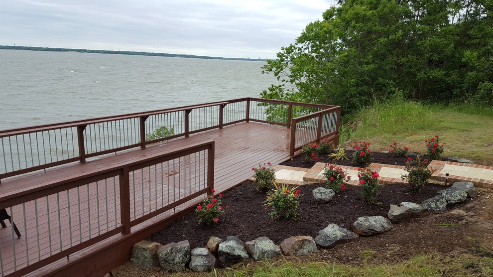 Deck with Lake View by Be Green Texas Lawn Care - Photo 6