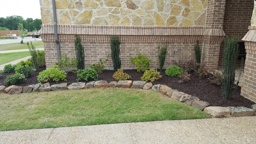 Boulder Flower Bed 1 by Be Green Texas Lawn Care - Photo 3