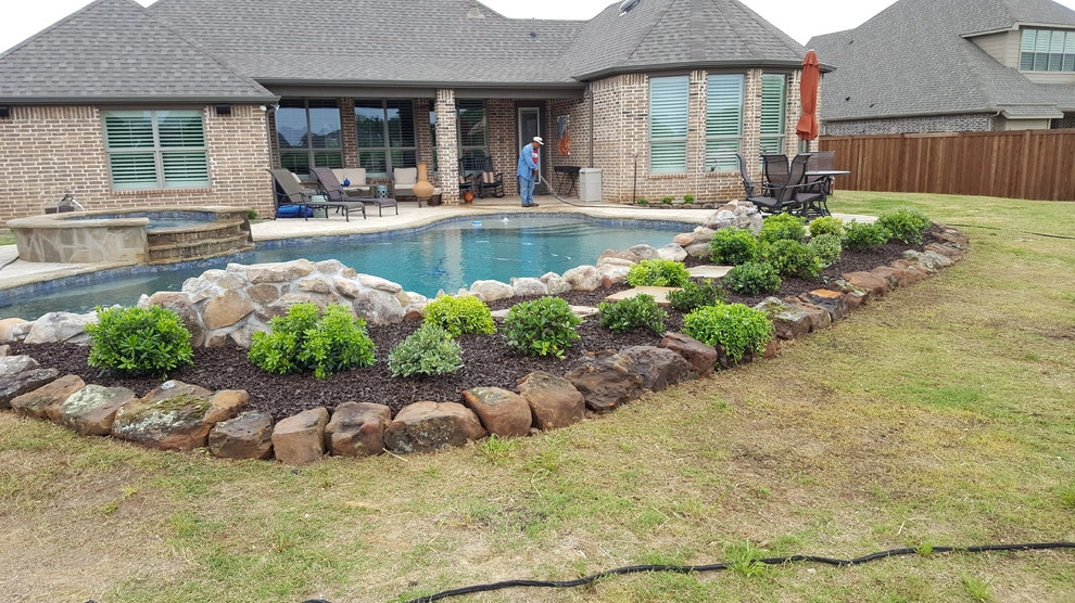 Boulder Flower Bed 1 by Be Green Texas Lawn Care - Photo 8