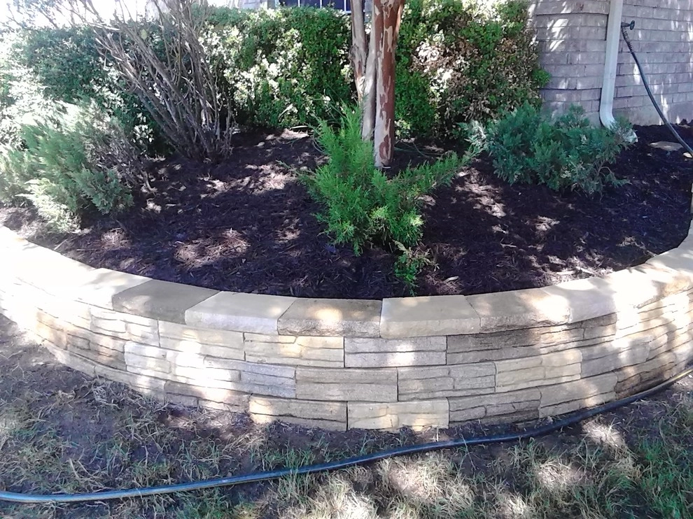 Pavestone Retaining Wall by Be Green Texas Lawn Care - Photo 2