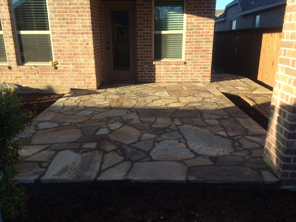 Flagstone Work by Be Green Texas Lawn Care - Photo 43