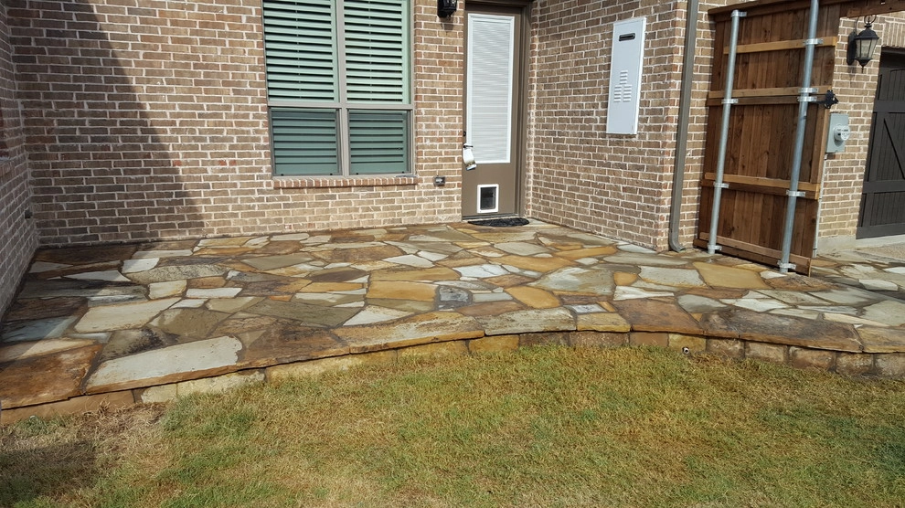 Flagstone Work by Be Green Texas Lawn Care - Photo 11