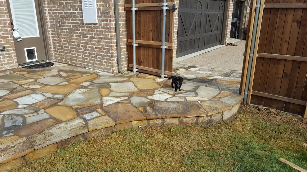 Flagstone Work by Be Green Texas Lawn Care - Photo 16