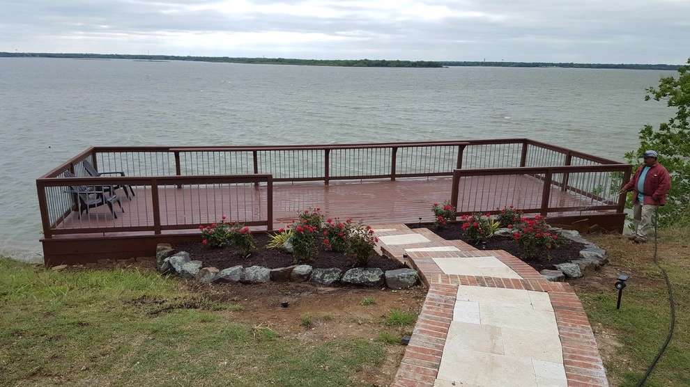 Deck with Lake View by Be Green Texas Lawn Care - Photo 11