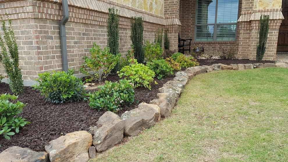 Boulder Flower Bed 1 by Be Green Texas Lawn Care - Photo 4
