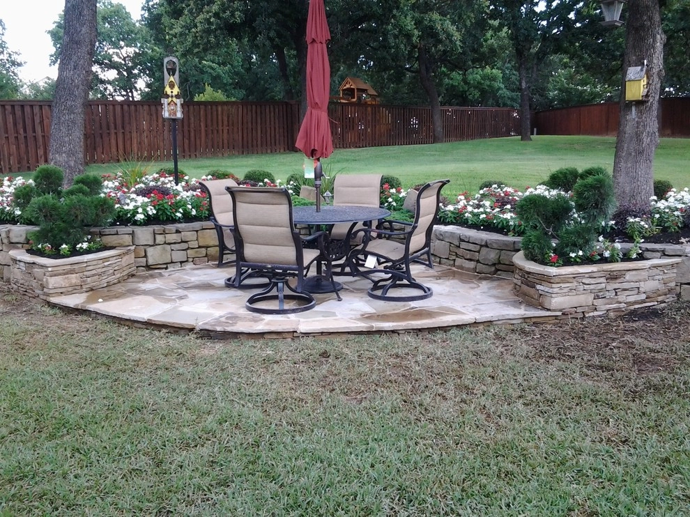 Flagstone Work by Be Green Texas Lawn Care - Photo 39