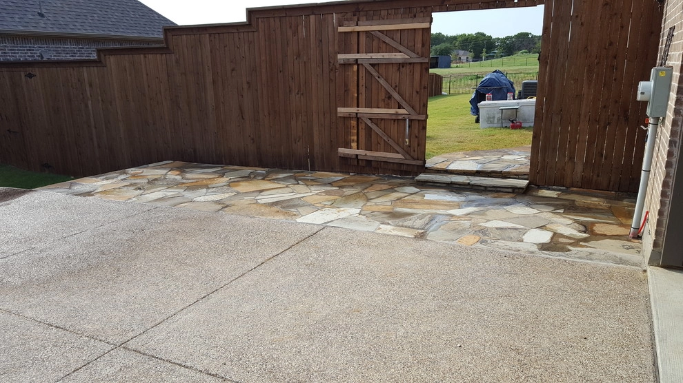 Flagstone Work by Be Green Texas Lawn Care - Photo 38