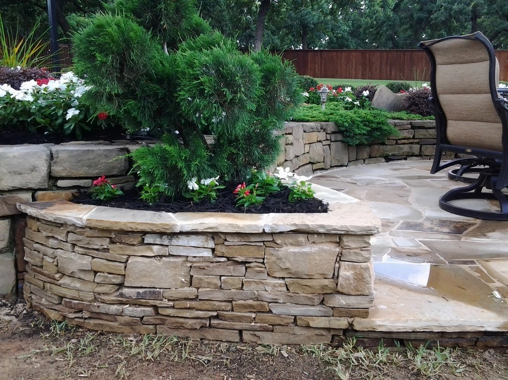 Flagstone Work by Be Green Texas Lawn Care - Photo 12