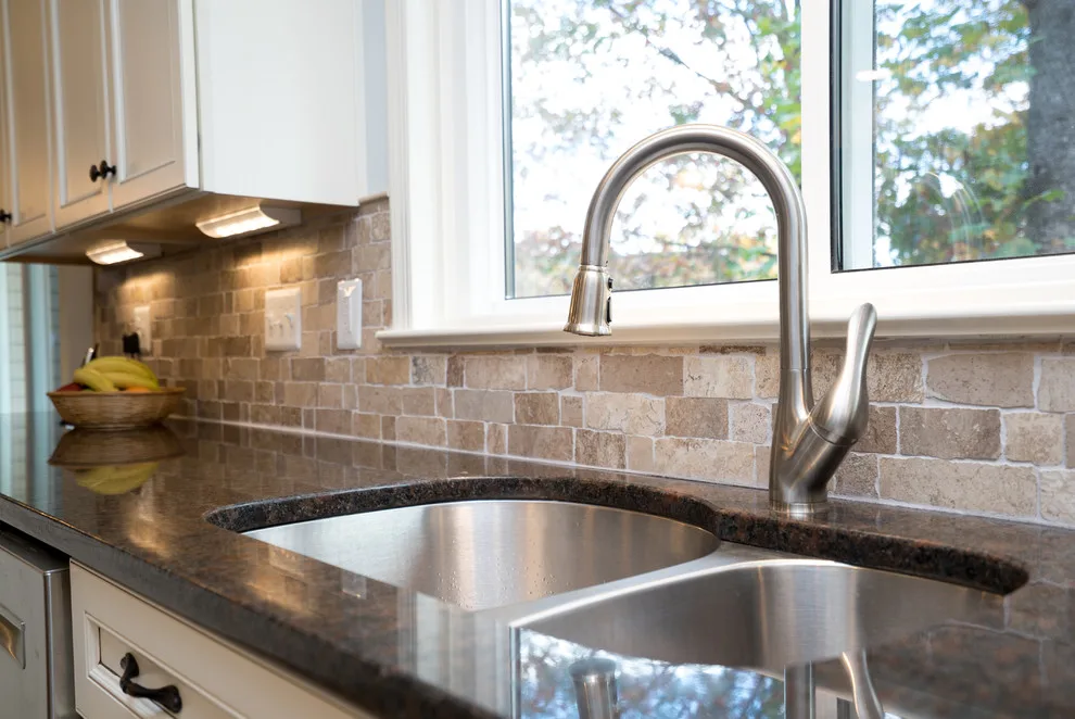 Springfield VA Kitchen Renovation with Black Quartz Countertop by Virginia Kitchen & Bath - Photo 6