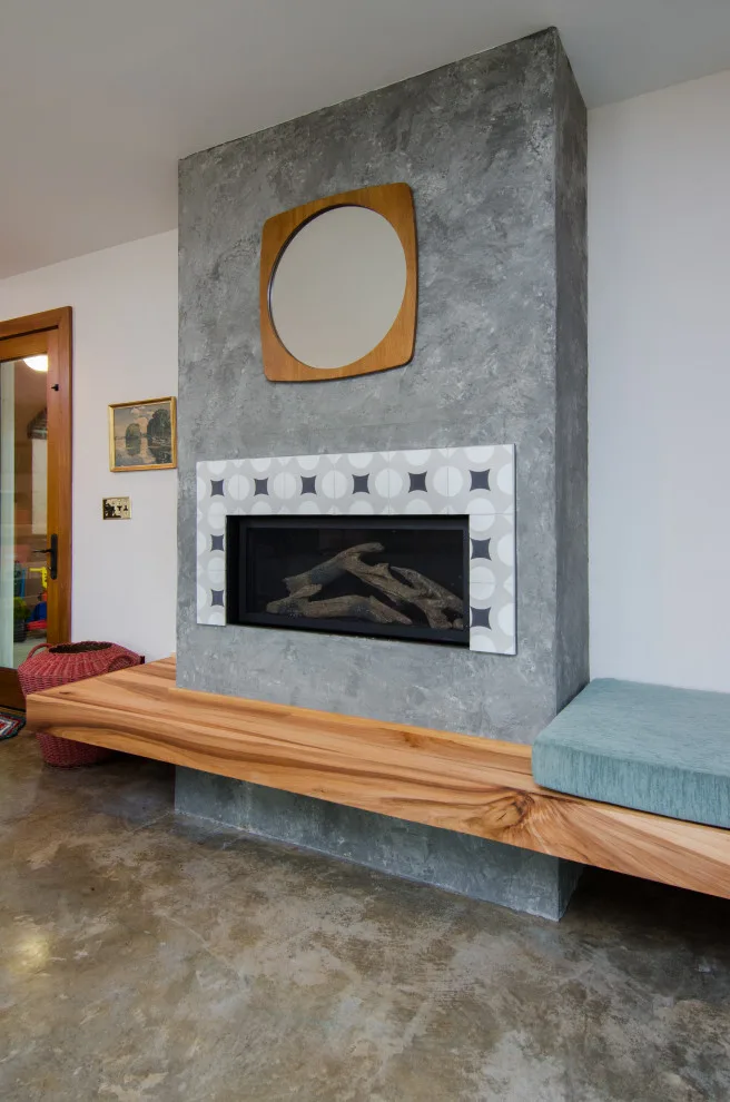 Vibrant and Daring Home Renovation by Building Company Number 7, Inc. - Photo 30