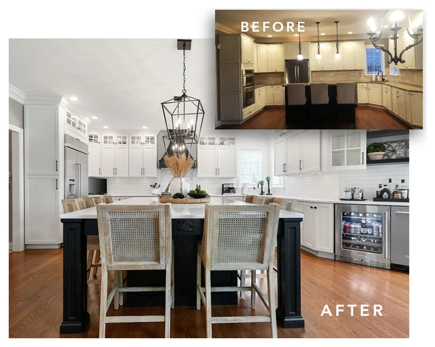 Radiant White Kitchen Complete Renovation by Casino Co. Renovations - Photo 6