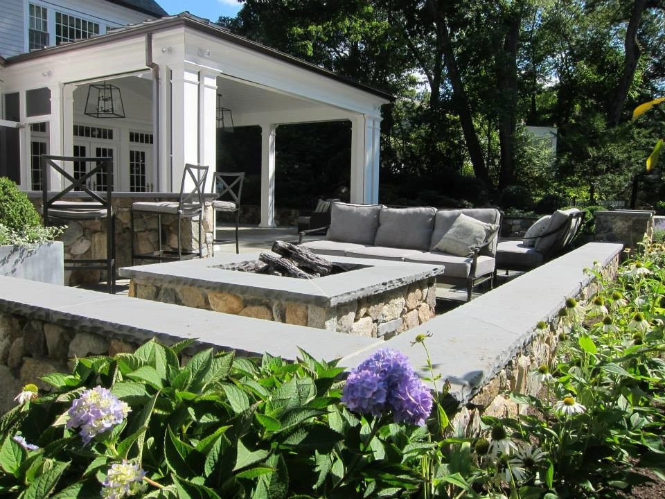 Firepits and Fireplaces by Belmont Landscape And Tree Service - Photo 8