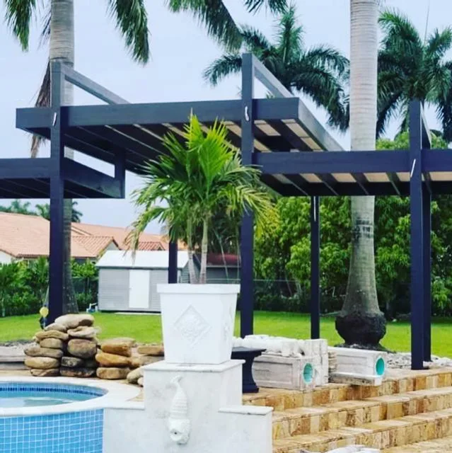 Poolside Pergola Construction by Pro Restoration Services LLC - Photo 2