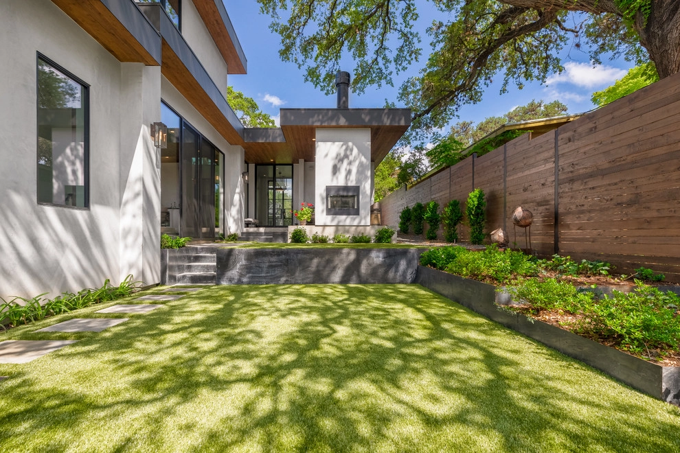 Modern Backyard Renovation by Best Of Texas Landscapes - Photo 5