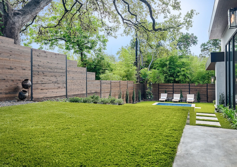 Modern Backyard Renovation by Best Of Texas Landscapes - Photo 6