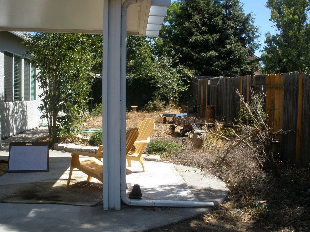 Rocklin Waterfall and Creek Running Through Patio by Bluestar Landscape Designers - Photo 5