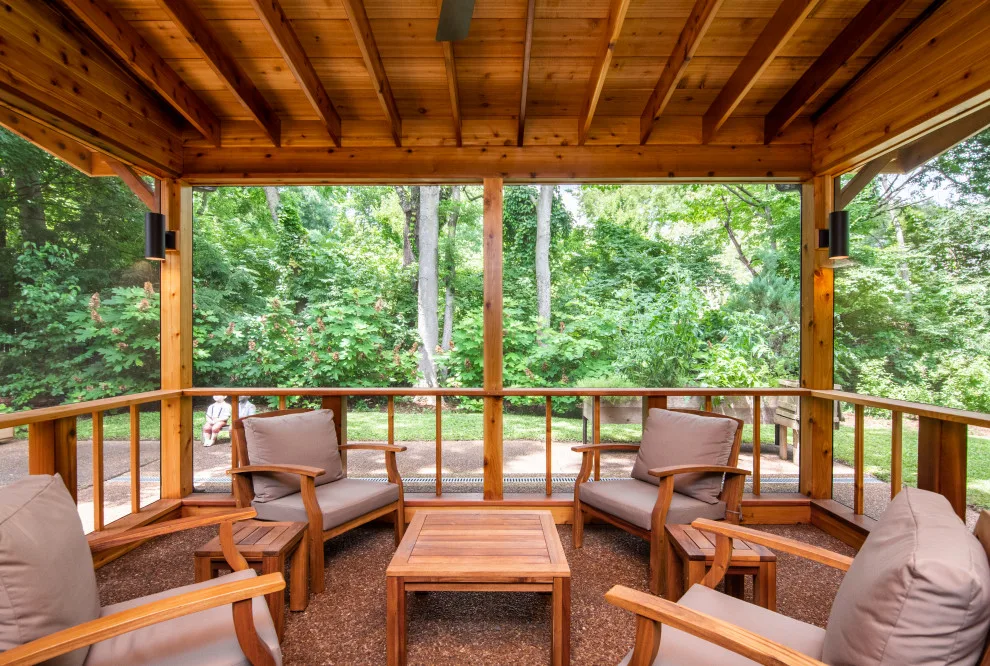 Cedar Porch Expansion by Building Company Number 7, Inc. - Photo 16