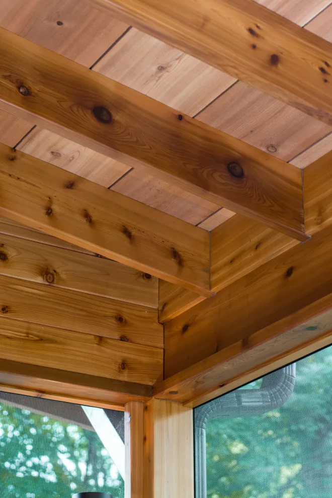 Cedar Porch Expansion by Building Company Number 7, Inc. - Photo 21