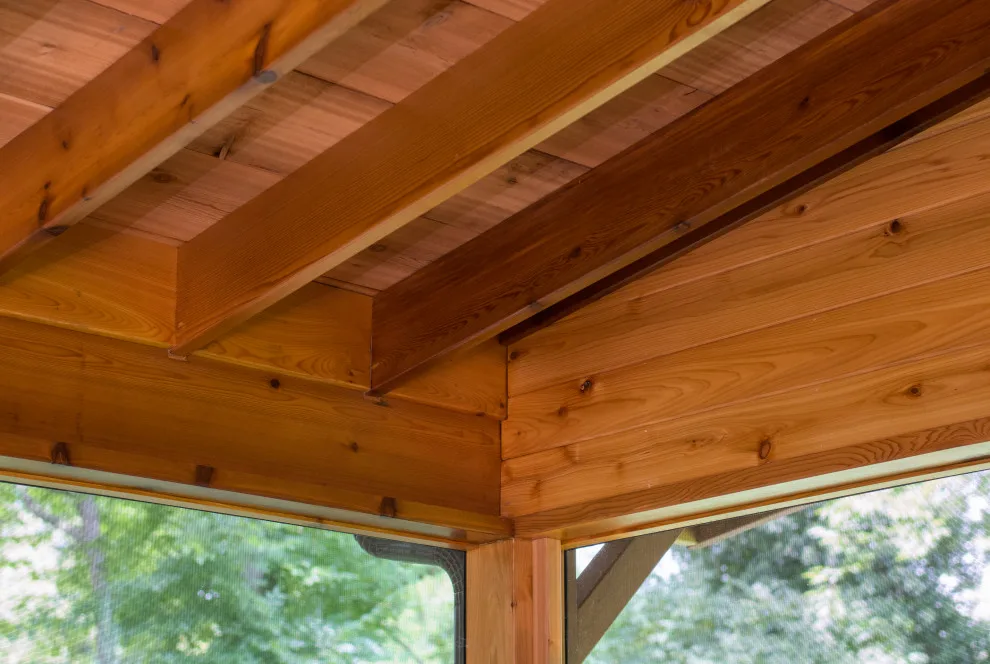 Cedar Porch Expansion by Building Company Number 7, Inc. - Photo 9