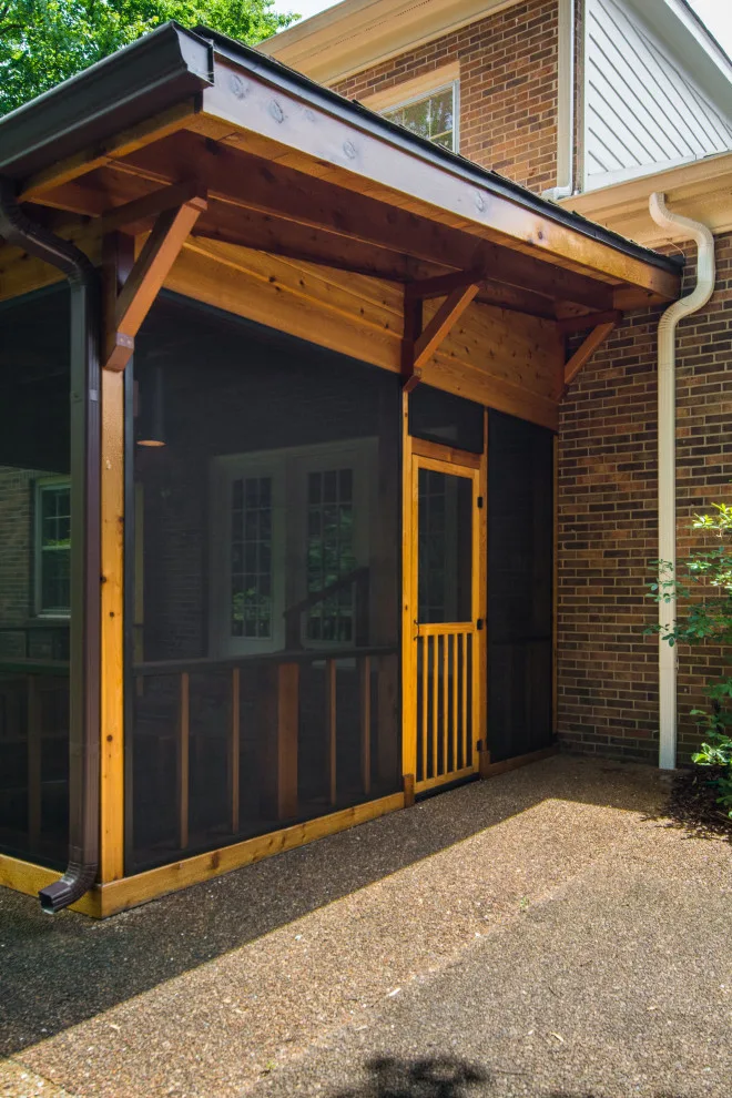 Cedar Porch Expansion by Building Company Number 7, Inc. - Photo 10