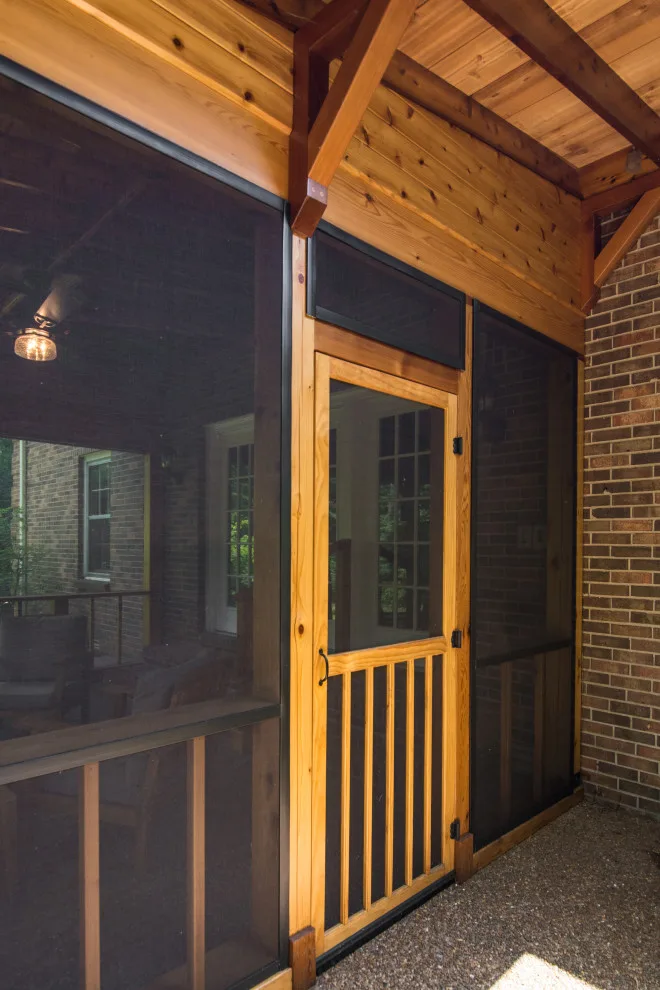 Cedar Porch Expansion by Building Company Number 7, Inc. - Photo 3