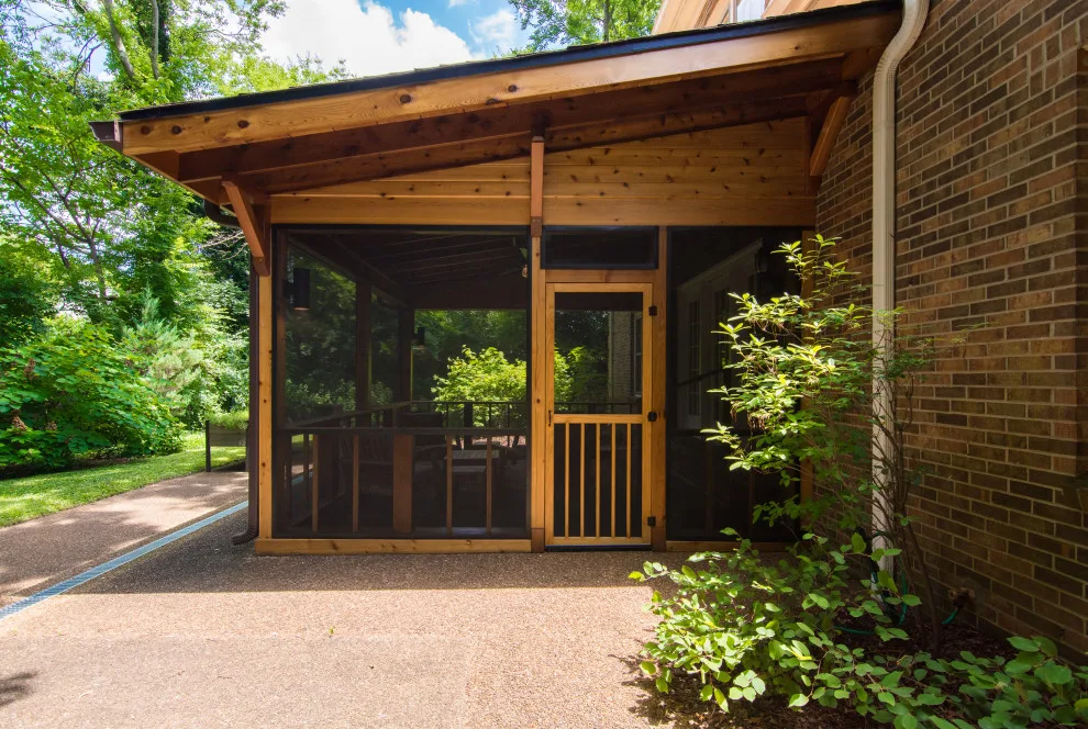 Cedar Porch Expansion by Building Company Number 7, Inc. - Photo 12
