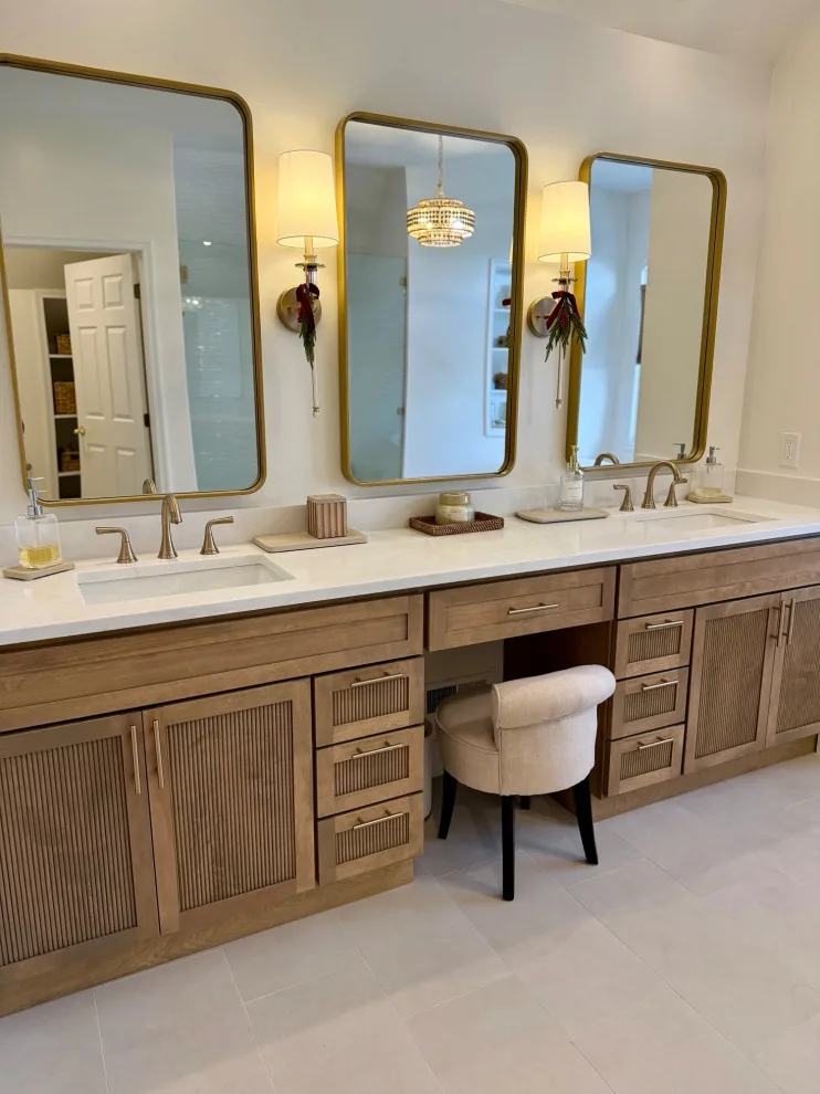 Bronze Champagne Bathroom by Crown Contracting Services - Photo 3