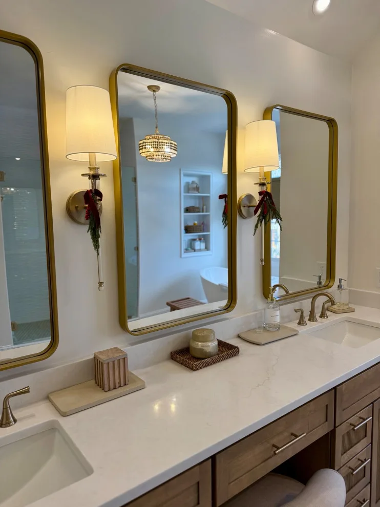 Bronze Champagne Bathroom by Crown Contracting Services - Photo 5