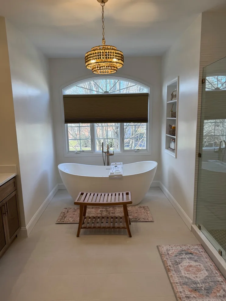 Bronze Champagne Bathroom by Crown Contracting Services - Photo 6