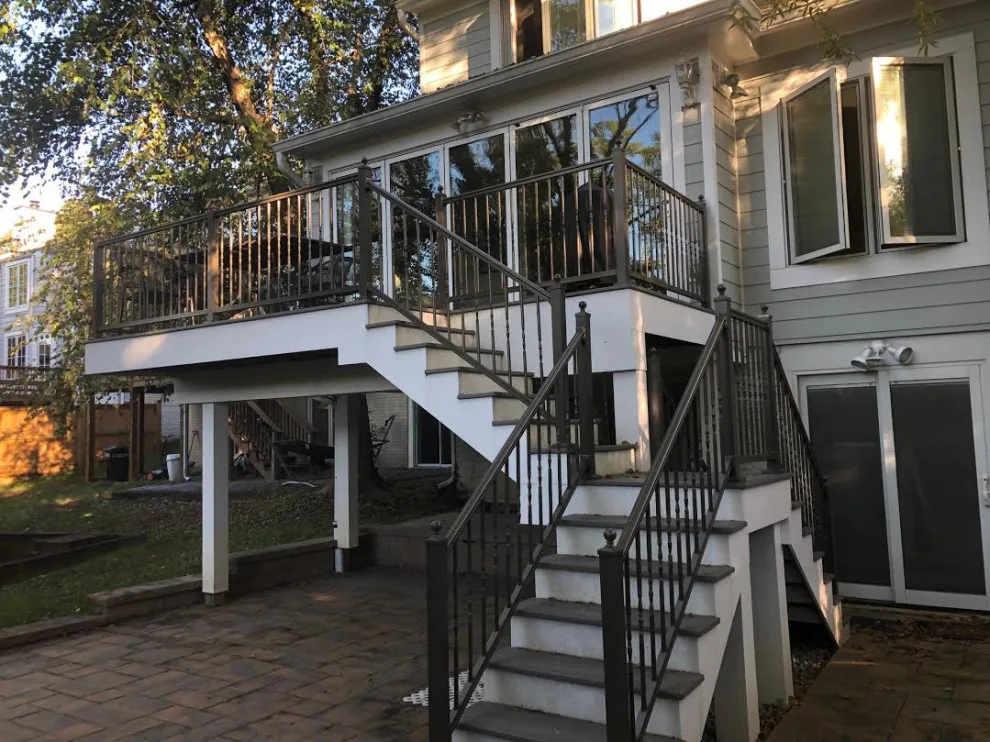 Sunroom and Deck Expansion Project in Chevy Chase, MD by Managed Renovations - Photo 6