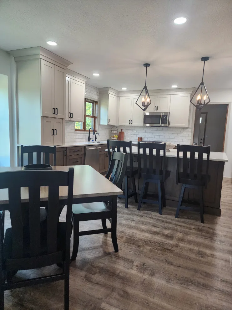 Timeless Dual-Hued Kitchen by Miracle Contracting Inc. - Photo 9