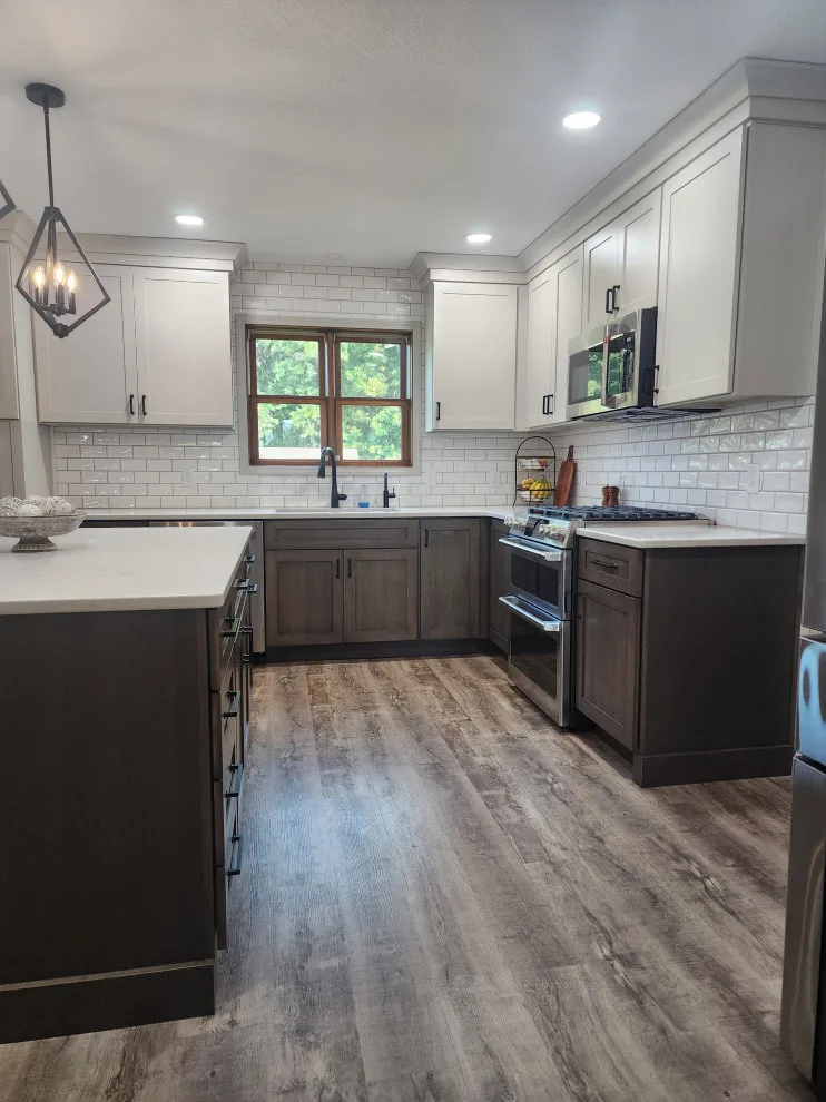 Timeless Dual-Hued Kitchen by Miracle Contracting Inc. - Photo 5