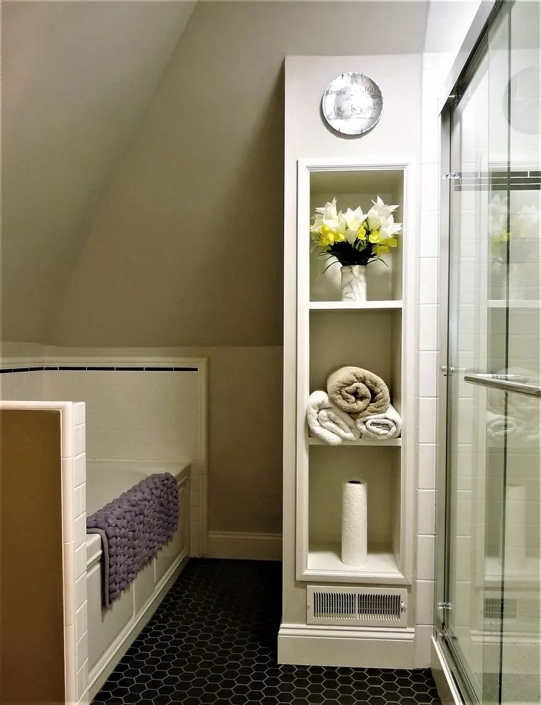 Timeless Attic Bathroom by Harte Remodels, LLC - Photo 3