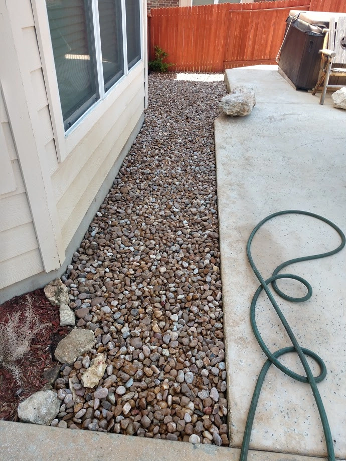 Texas Native blend rock install- Xeriscape by Boerjan's Landscaping & Design - Photo 3