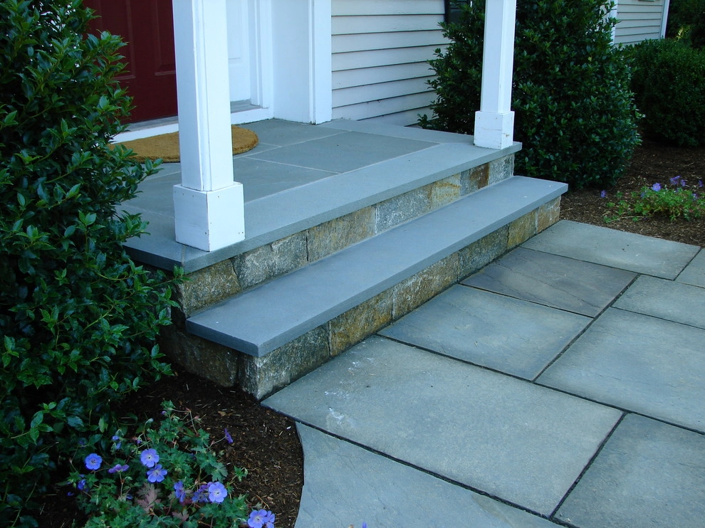 Stone Steps, Pathways and Patio by Bolton Landscape Design & Masonry Inc - Photo 9